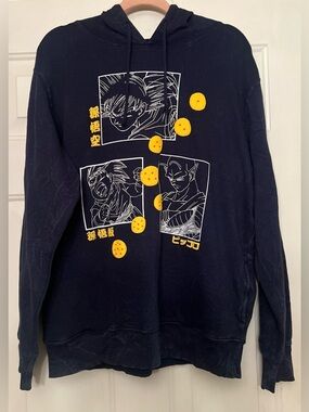 🔥 DragonBall Z Graphic Hoodie - Medium - DBZ